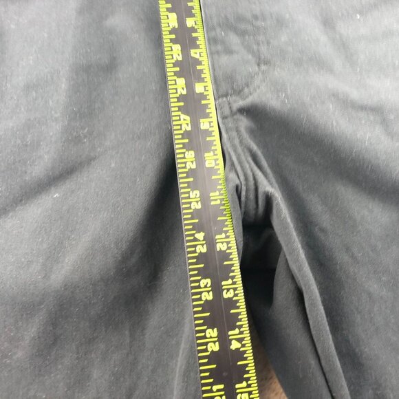 Wrangler Men's Workwear Pants Size 38x26 Hemmed Black Straight Leg Casual - Picture 7 of 16